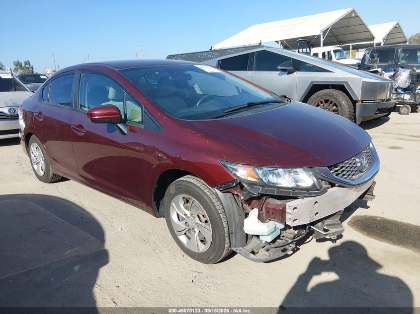 2015 HONDA CIVIC LX | 19XFB2F58FE240240 | UPCARS