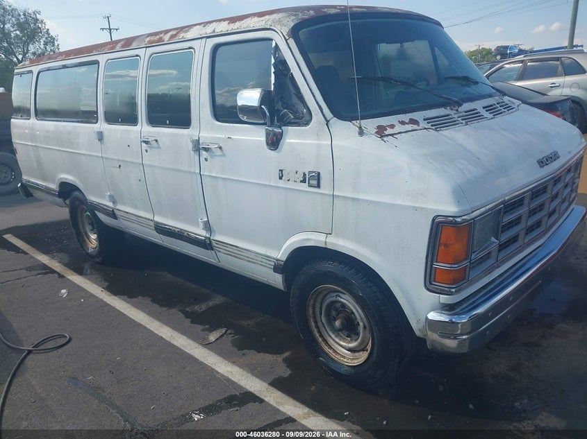 1990 DODGE RAM WAGON B350 BUS | 2B5WB35Z3LK724788 | UPCARS