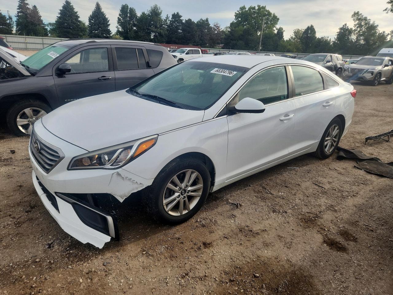 2017 HYUNDAI SONATA SE | 5NPE24AF8HH456367 | UPCARS