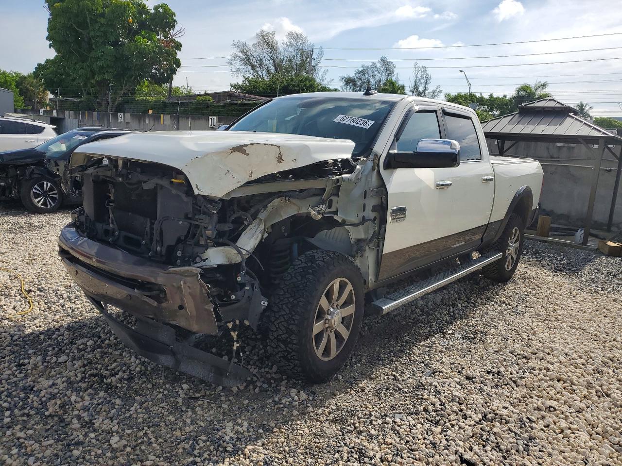 2018 RAM 2500 LONGHORN | 3C6UR5GJ2JG175566 | UPCARS