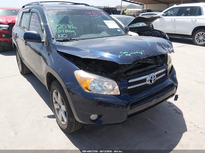 2007 TOYOTA RAV4 LIMITED | JTMBK31V275037322 | UPCARS
