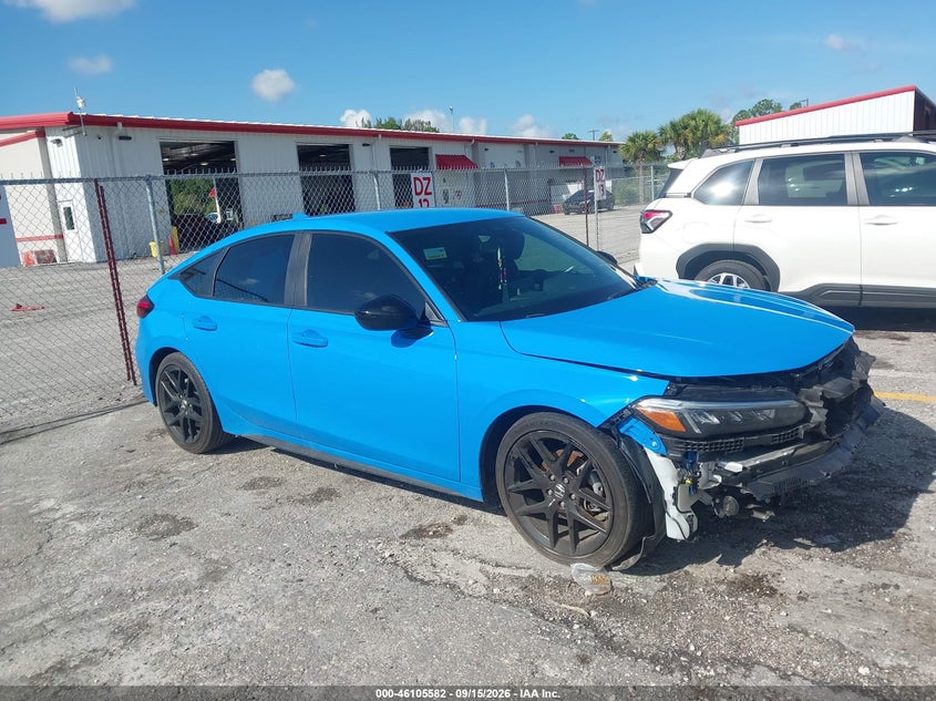 2025 HONDA CIVIC SEDAN SPORT | 19XFL2H81SE019593 | UPCARS