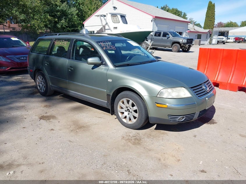 2003 VOLKSWAGEN PASSAT GLS | WVWVD63B83E411552 | UPCARS