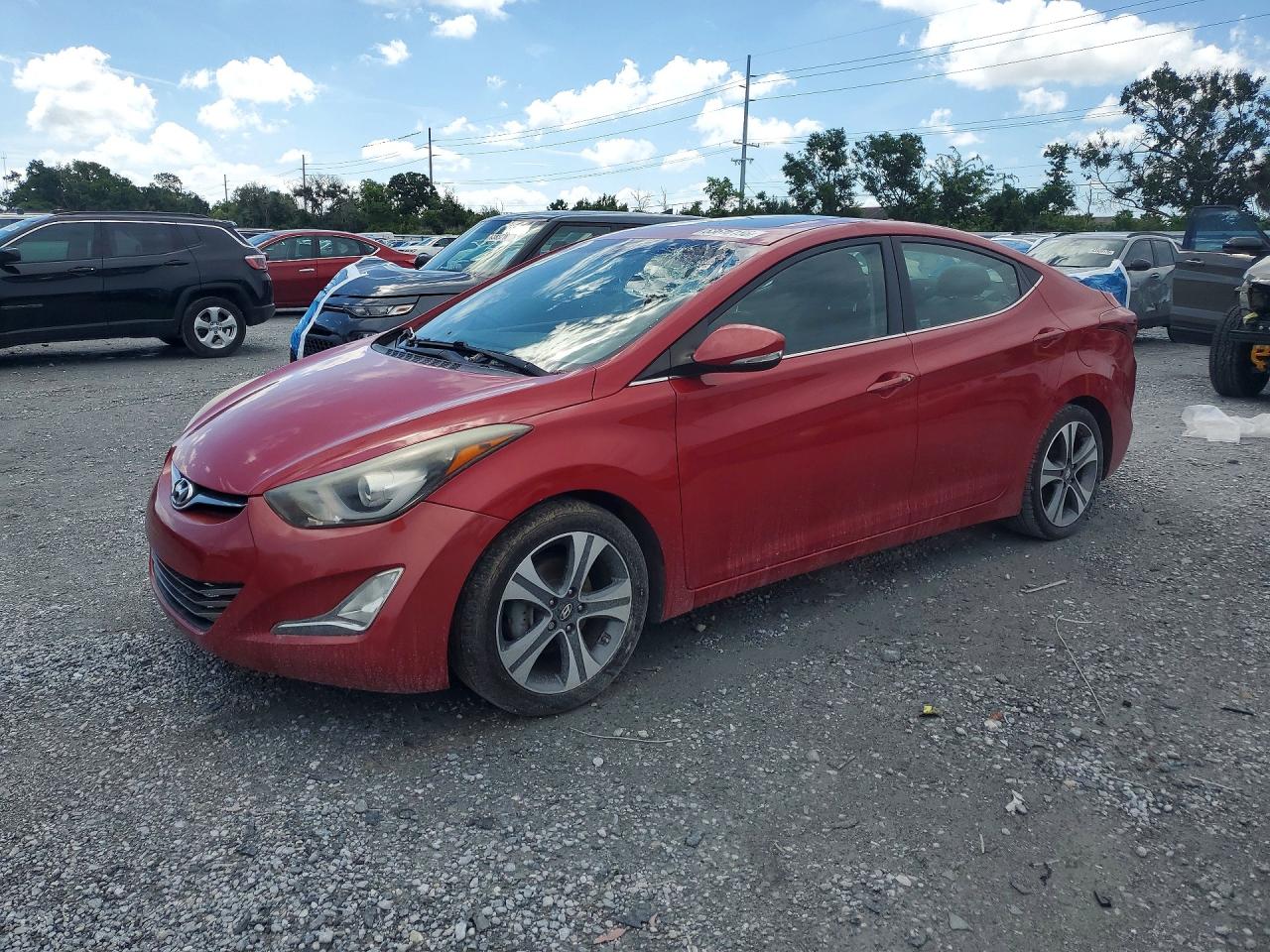 2015 HYUNDAI ELANTRA SPORT | KMHDH4AHXFU455974 | UPCARS
