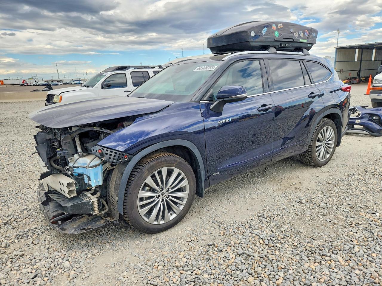 2020 TOYOTA HIGHLANDER HYBRID PLATINUM | 5TDEBRCH9LS012607 | UPCARS