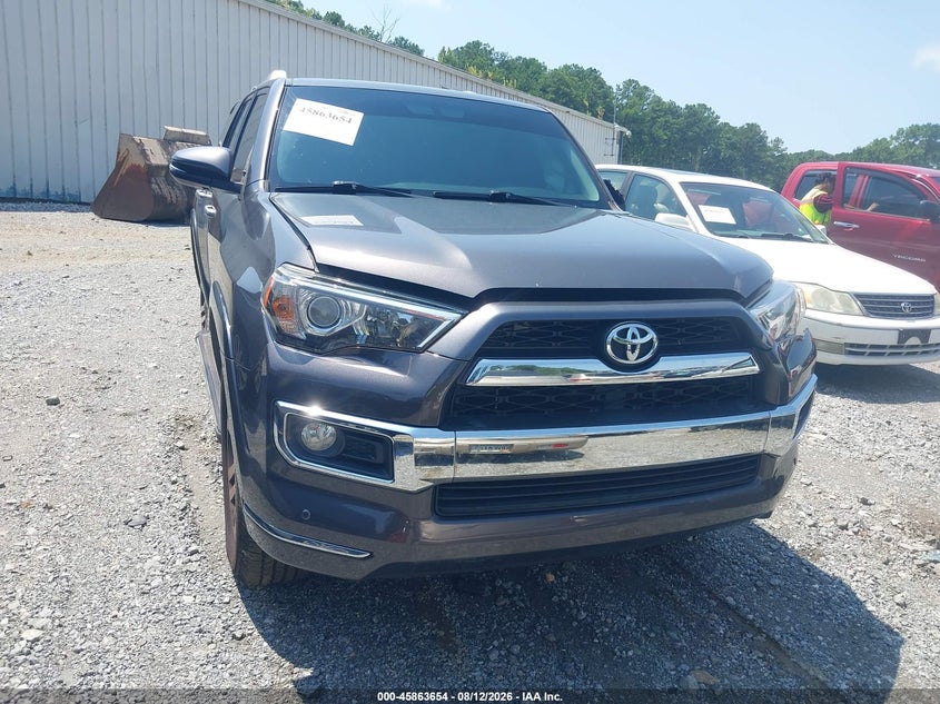 2016 TOYOTA 4RUNNER LIMITED | JTEBU5JR6G5370708 | UPCARS