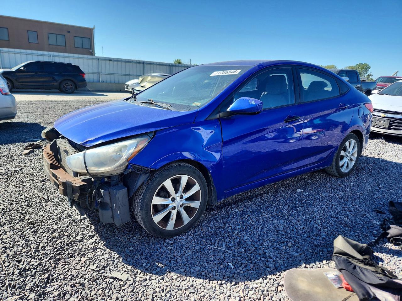 2012 HYUNDAI ACCENT GLS | KMHCU4AE6CU181293 | UPCARS