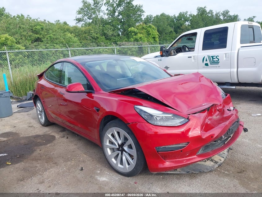 2022 TESLA MODEL 3 REAR-WHEEL DRIVE | 5YJ3E1EA1NF303545 | UPCARS