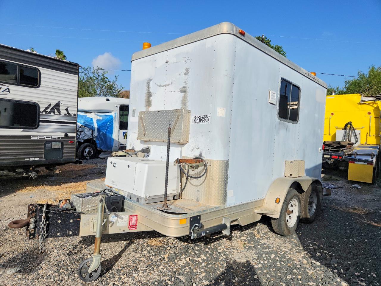 2007 FEATHERLITE UNKNOWN FIBER OPTIC SPLICING TRAILER | 4FGA511227C105329 | UPCARS