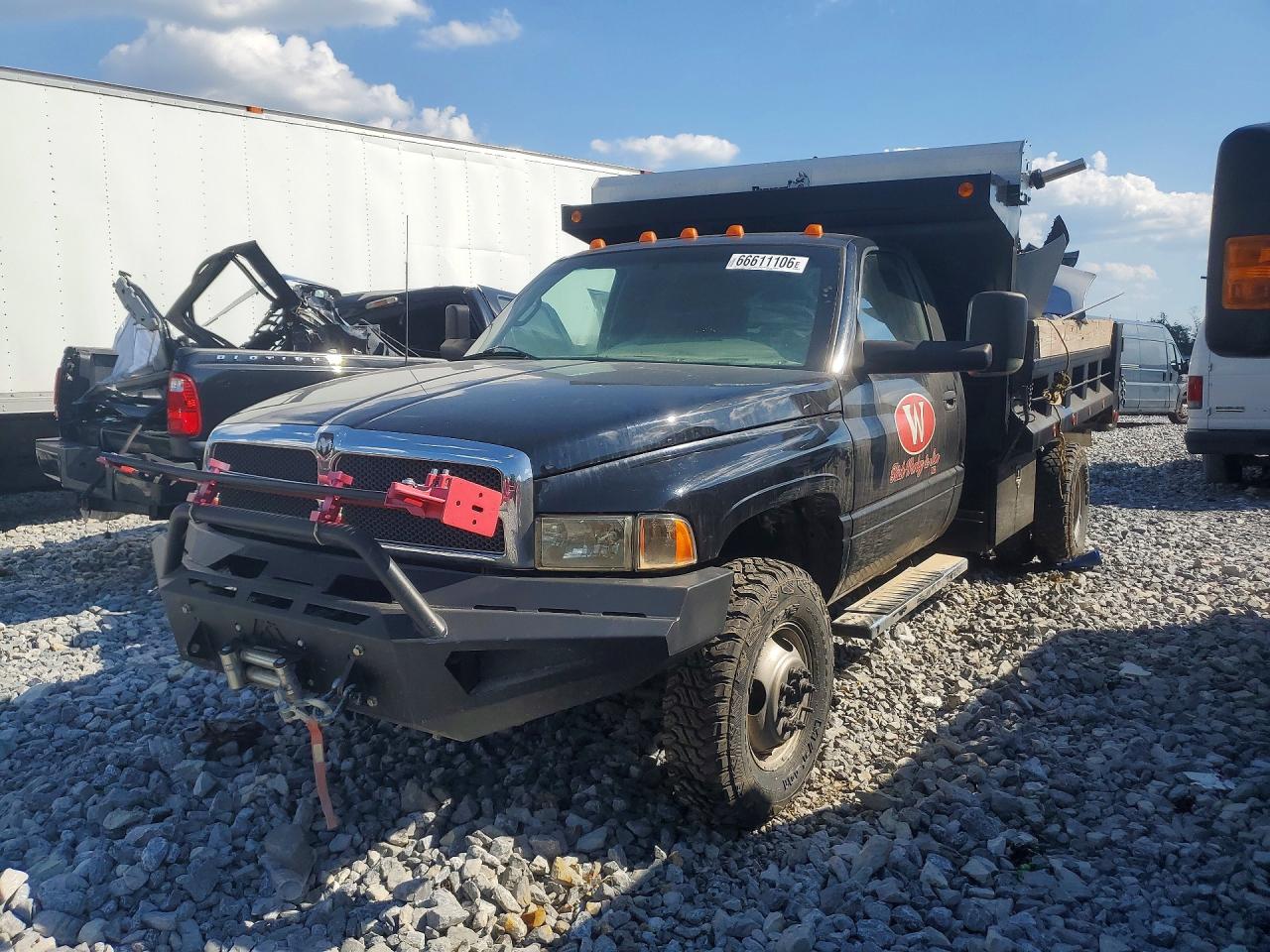1997 DODGE RAM CHASSIS CAB DUMP TRUCK | 1B6MF36D2VJ555386 | UPCARS