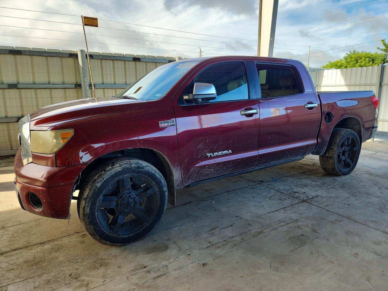 2008 TOYOTA TUNDRA CREWMAX LIMITED | 5TFEV58108X043421 | UPCARS