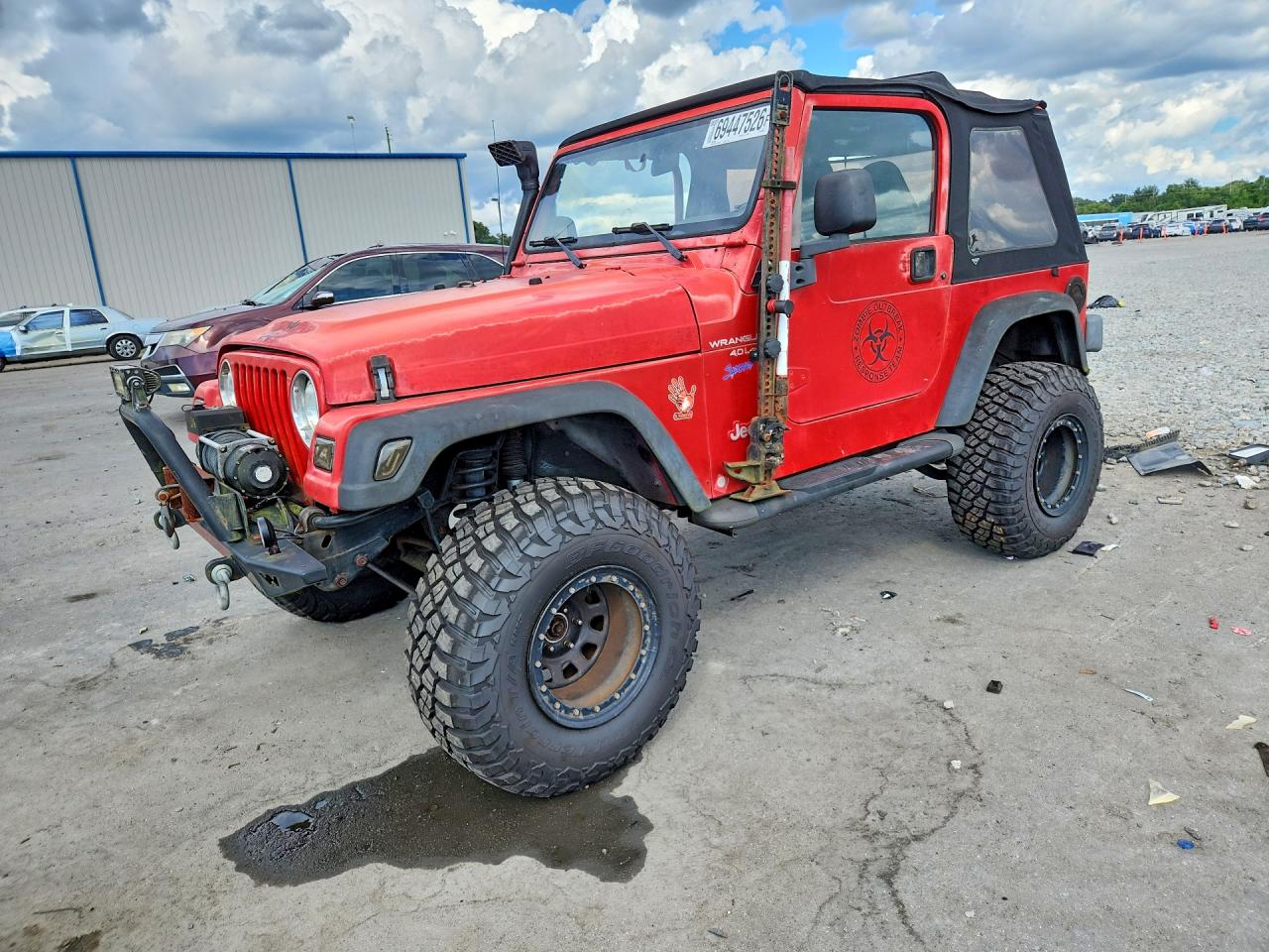 1997 JEEP WRANGLER SPORT | 1J4FY19S6VP526655 | UPCARS