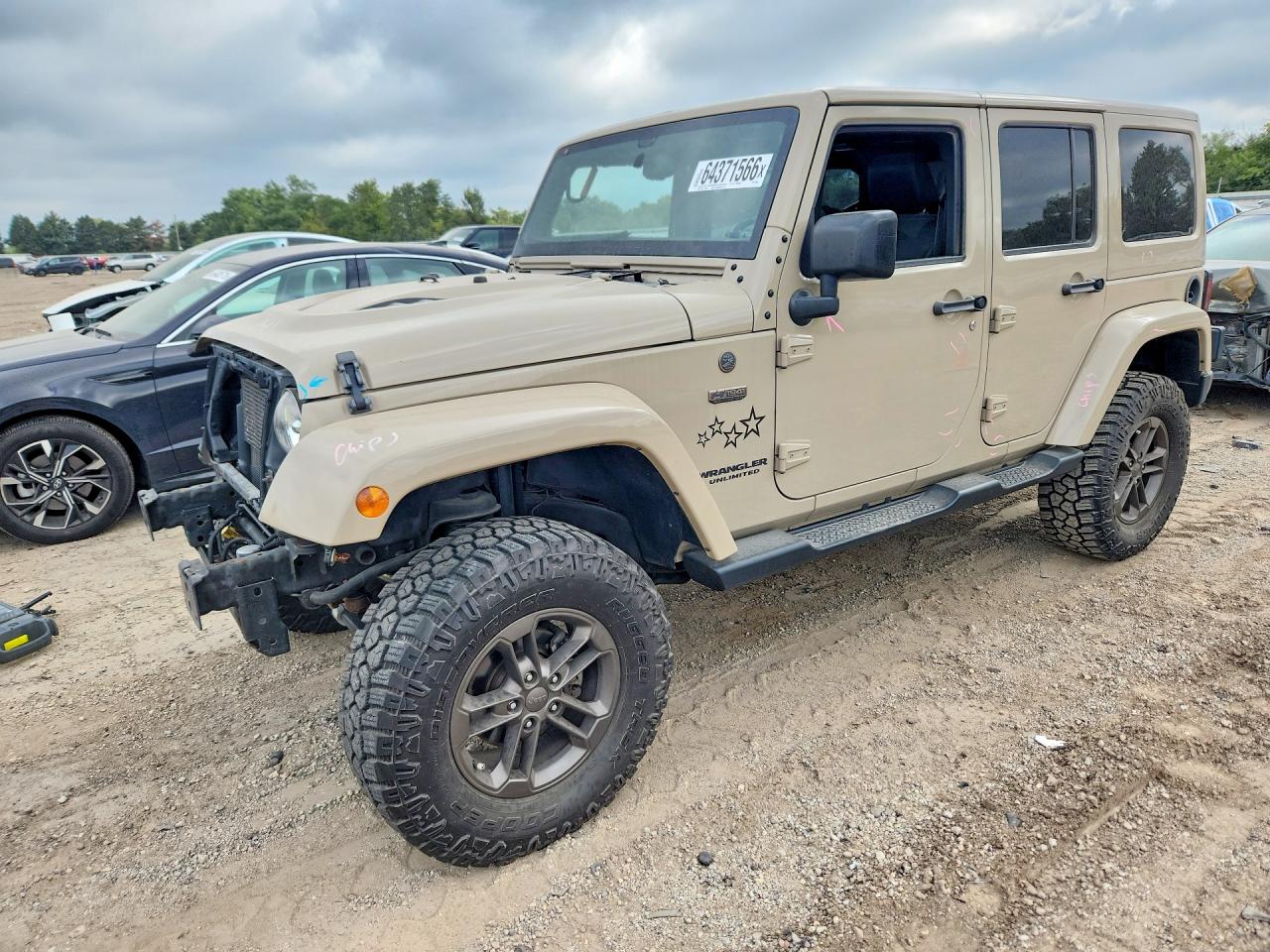 2016 JEEP WRANGLER SAHARA | 1C4BJWEG6GL260829 | UPCARS