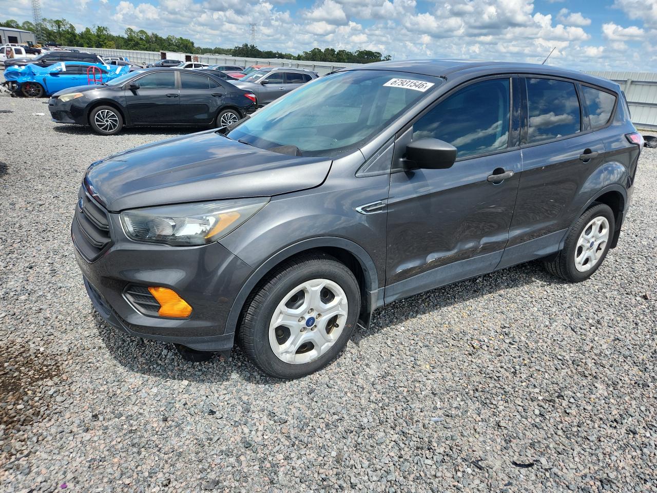 2018 FORD ESCAPE S | 1FMCU0F77JUD47627 | UPCARS