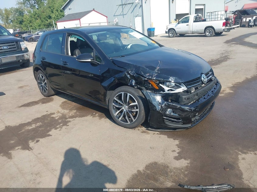 2017 VOLKSWAGEN GOLF TSI S 4-DOOR/TSI SE 4-DOOR/TSI SEL 4-DOOR/TSI WOLFSBURG EDITION 4-DOOR | 3VW217AU0HM072404 | UPCARS