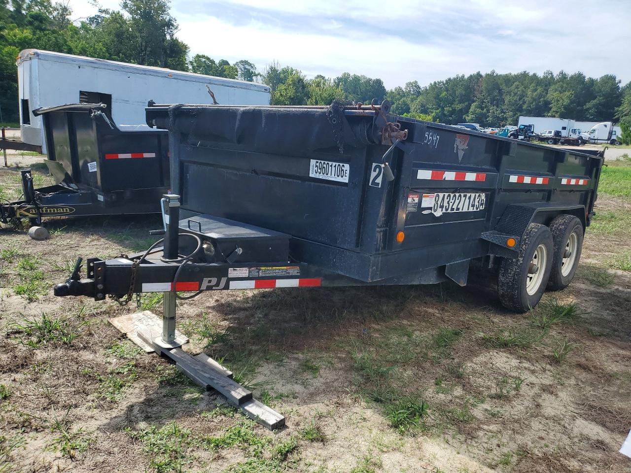 2018 PJ TRAILER TRAILER PJ DUMP | 4P5D7142XJ1273222 | UPCARS