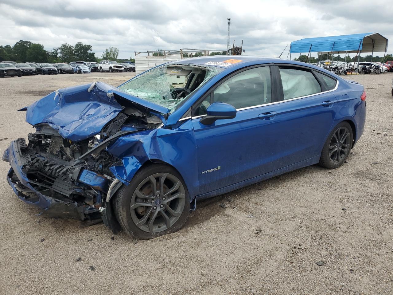 2018 FORD FUSION SE HYBRID | 3FA6P0LU7JR203088 | UPCARS