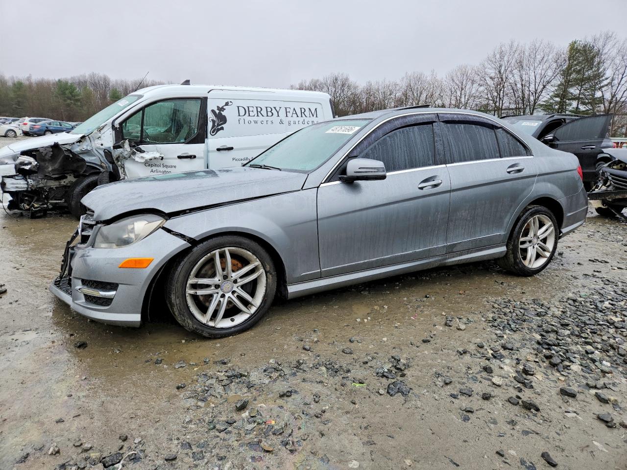 2014 MERCEDES-BENZ C-CLASS 300 4MATIC | WDDGF8AB5ER311217 | UPCARS