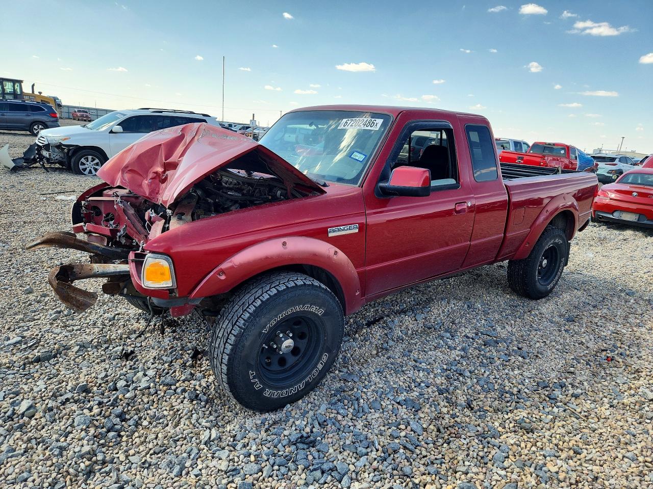 2008 FORD RANGER SUPER CAB | 1FTYR14U68PA33549 | UPCARS