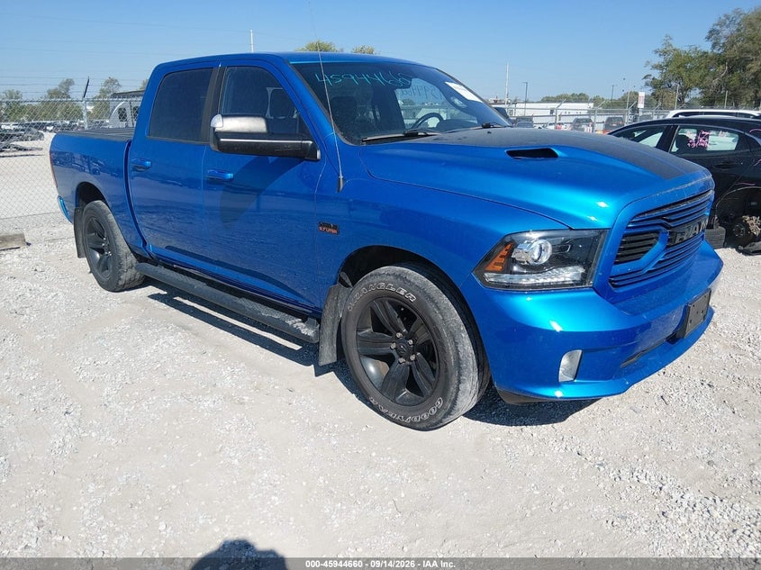 2018 RAM 1500 SPORT  4X4 5'7 BOX | 1C6RR7MT5JS220192 | UPCARS