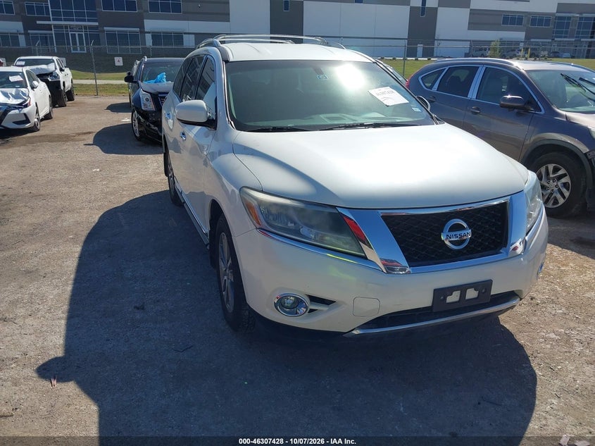 2016 NISSAN PATHFINDER SL | 5N1AR2MN0GC624817 | UPCARS