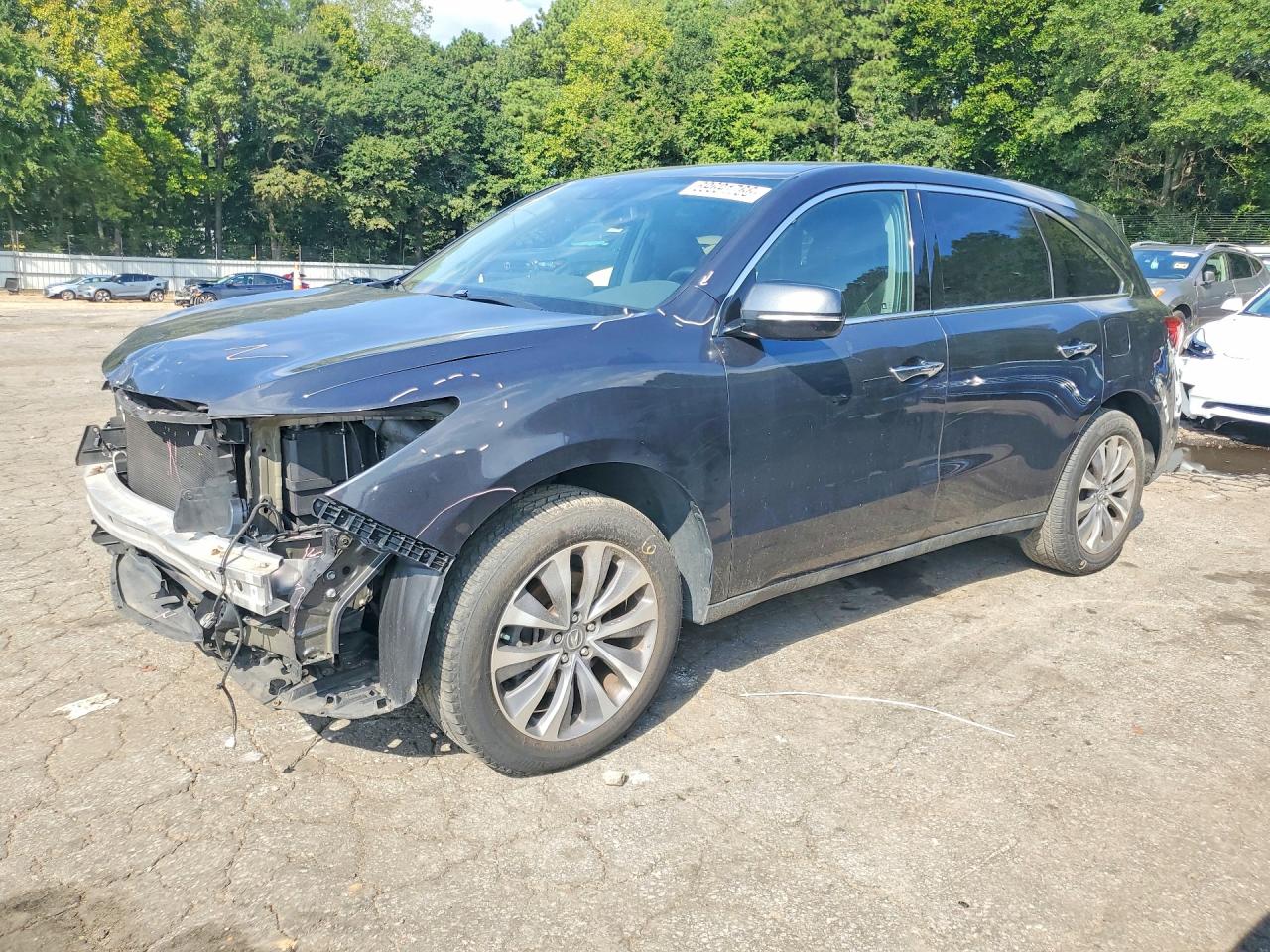 2014 ACURA MDX TECHNOLOGY | 5FRYD3H42EB008169 | UPCARS