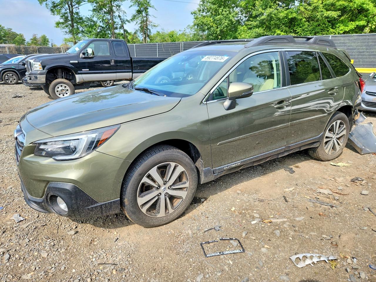 2018 SUBARU OUTBACK 2.5I LIMITED | 4S4BSANC4J3228686 | UPCARS