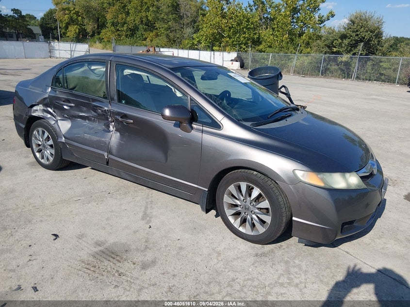 2009 HONDA CIVIC EX | 19XFA16869E010188 | UPCARS