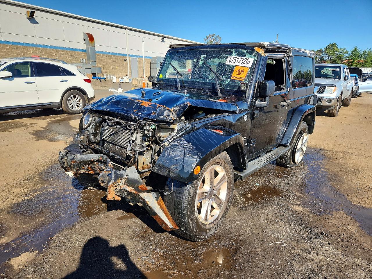 2012 JEEP WRANGLER SAHARA | 1C4AJWBG6CL173426 | UPCARS