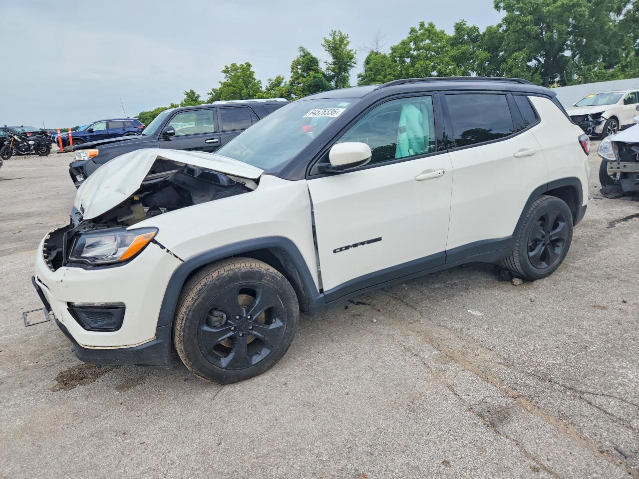 2019 JEEP COMPASS LATITUDE | 3C4NJCBB7KT613385 | UPCARS