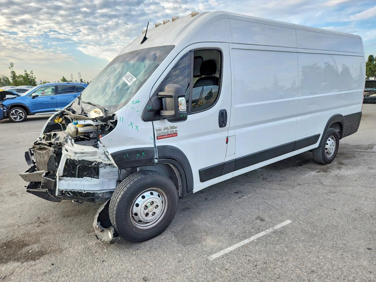 2022 RAM PROMASTER DELIVERY VAN | 3C6MRVJG4NE104464 | UPCARS