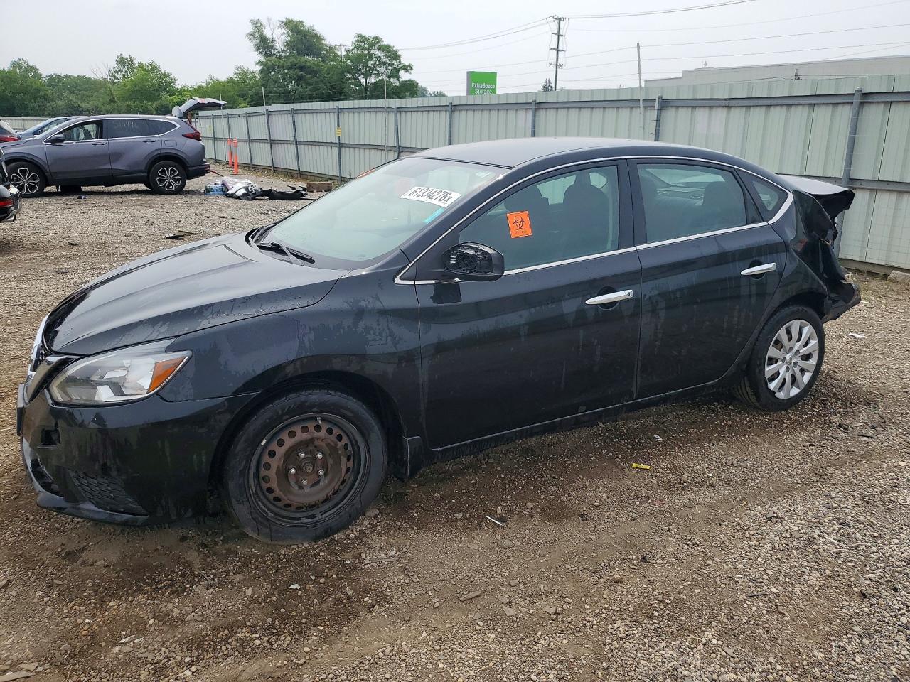 2019 NISSAN SENTRA S | 3N1AB7AP7KY449075 | UPCARS