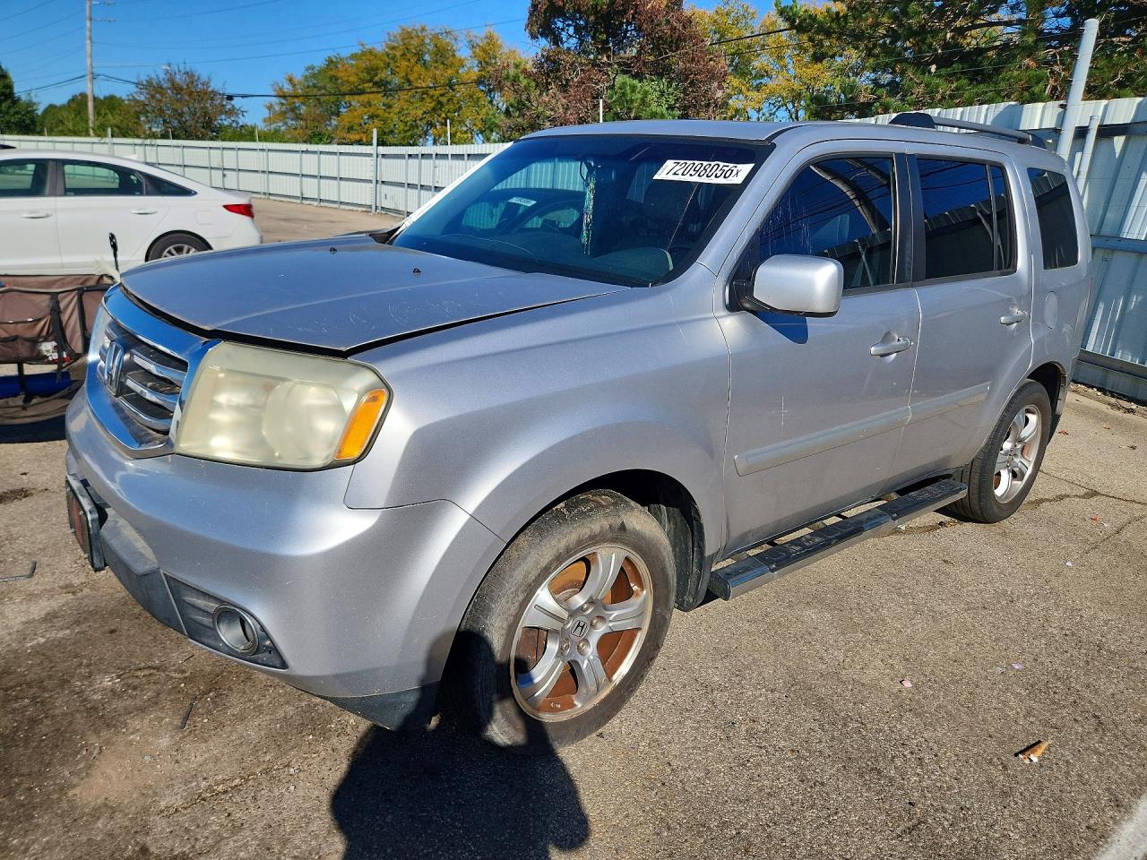 2013 HONDA PILOT EXL | 5FNYF3H55DB038219 | UPCARS