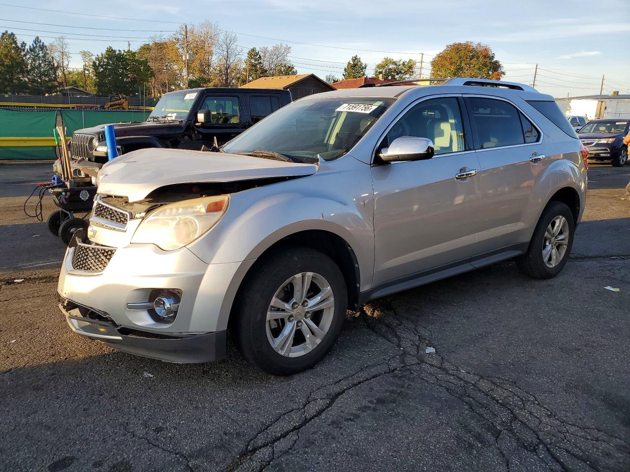 2012 CHEVROLET EQUINOX LTZ | 2GNFLGE57C6109623 | UPCARS