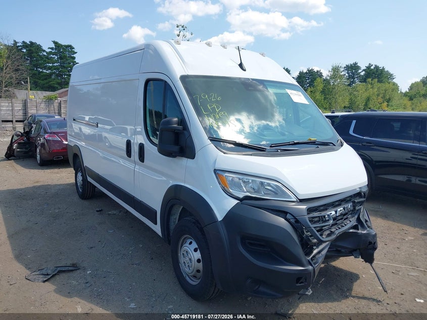 2023 RAM PROMASTER 2500 HIGH ROOF 159 WB | 3C6LRVDG6PE535754 | UPCARS