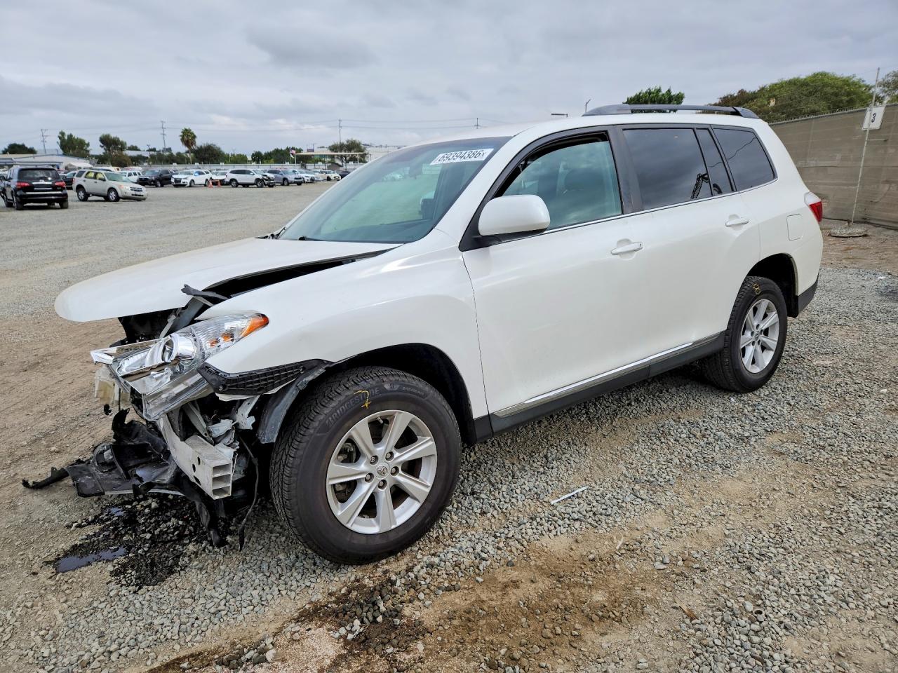 2013 TOYOTA HIGHLANDER PLUS | 5TDZA3EH9DS043355 | UPCARS