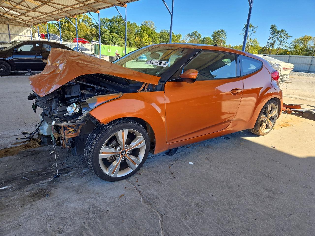 2016 HYUNDAI VELOSTER BASE | KMHTC6AD6GU289313 | UPCARS