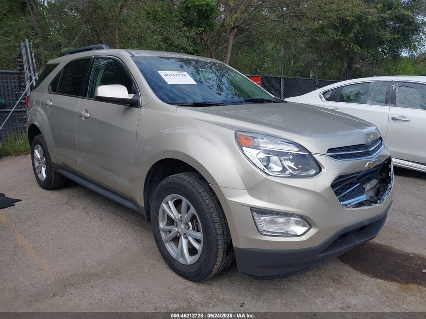 2016 CHEVROLET EQUINOX LT | 2GNALCEK1G1166380 | UPCARS