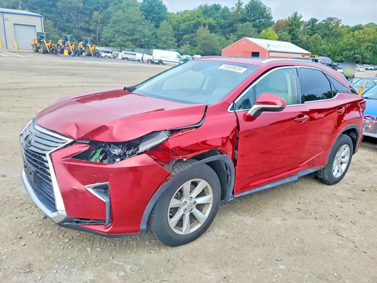 2017 LEXUS RX350 BASE | 2T2BZMCA9HC082544 | UPCARS