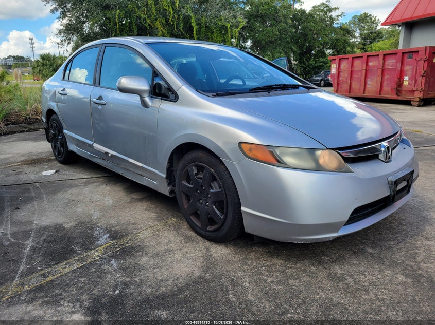 2008 HONDA CIVIC LX | 1HGFA16508L059500 | UPCARS