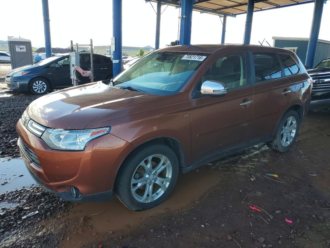 2014 MITSUBISHI OUTLANDER GT | JA4JZ4AX9EZ002369 | UPCARS
