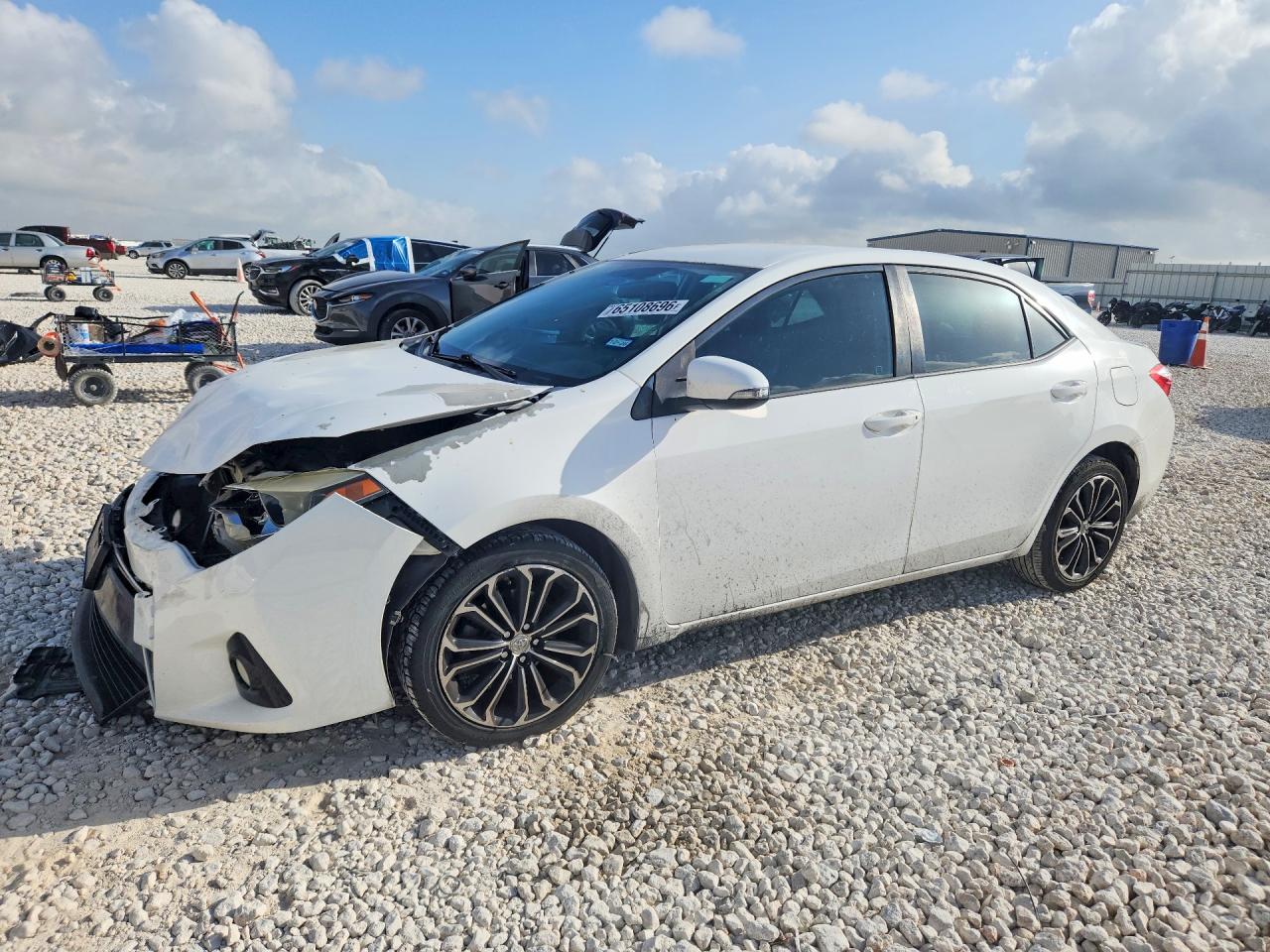 2014 TOYOTA COROLLA S PLUS | 5YFBURHE6EP047791 | UPCARS