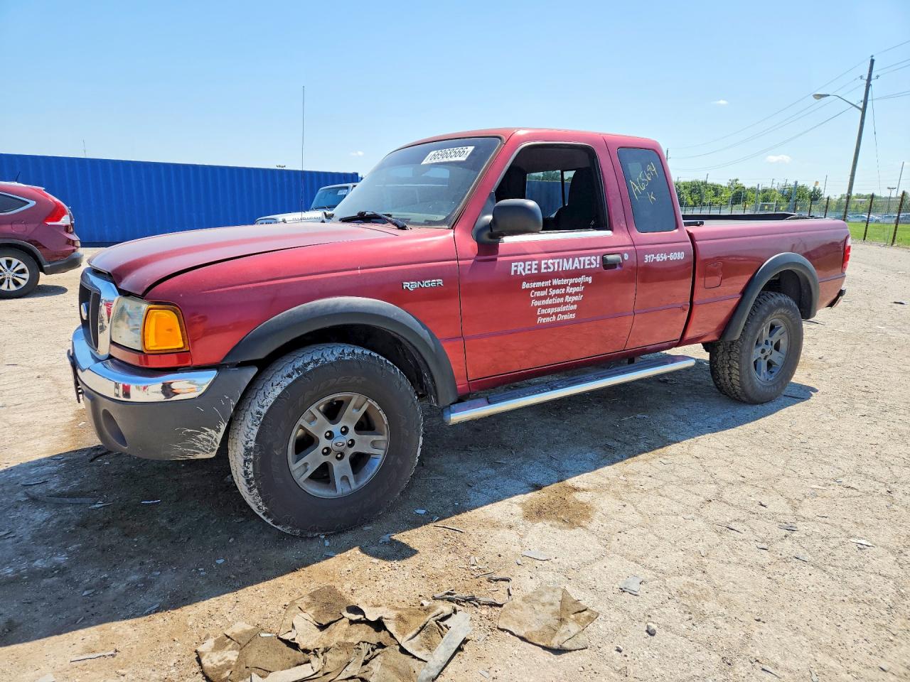 2005 FORD RANGER SUPER CAB | 1FTZR45E95PA65694 | UPCARS
