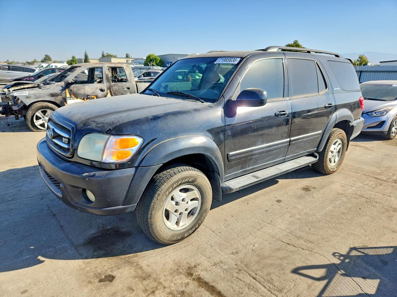 2002 TOYOTA SEQUOIA LIMITED | 5TDZT38A82S129892 | UPCARS