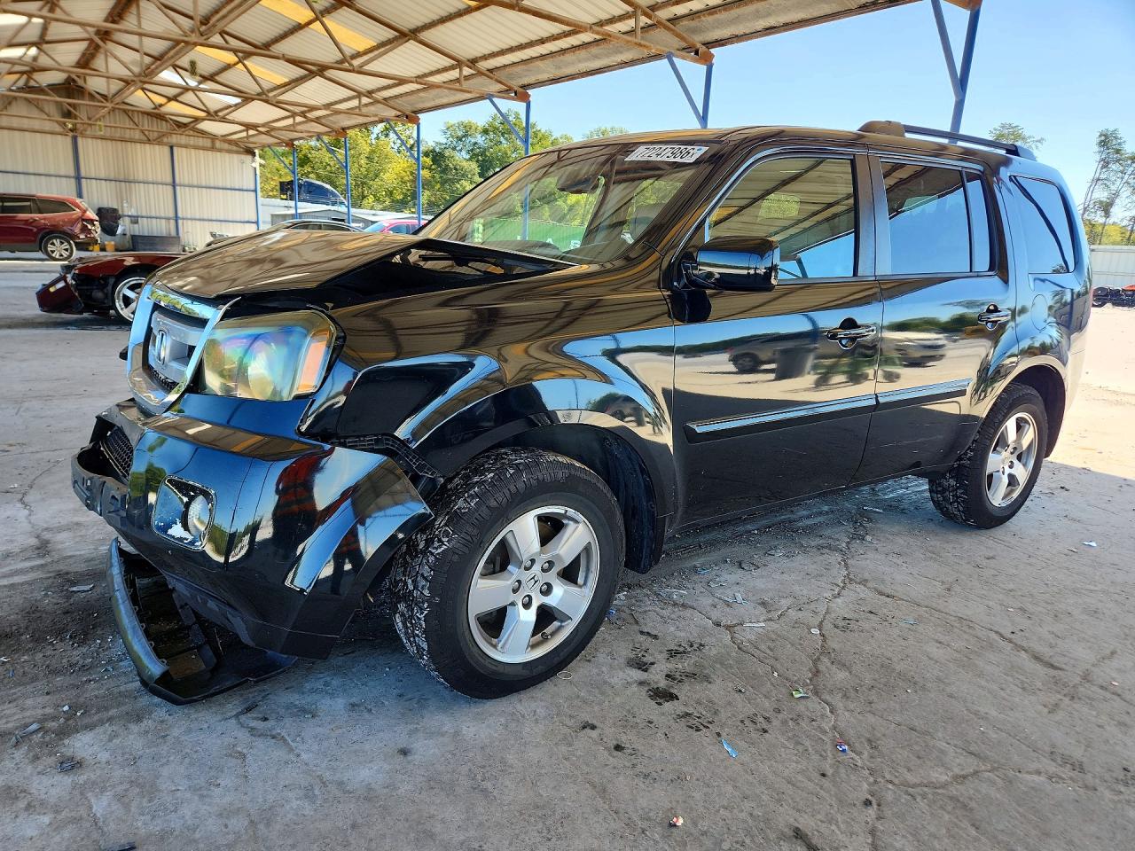2011 HONDA PILOT EXL | 5FNYF3H53BB017446 | UPCARS