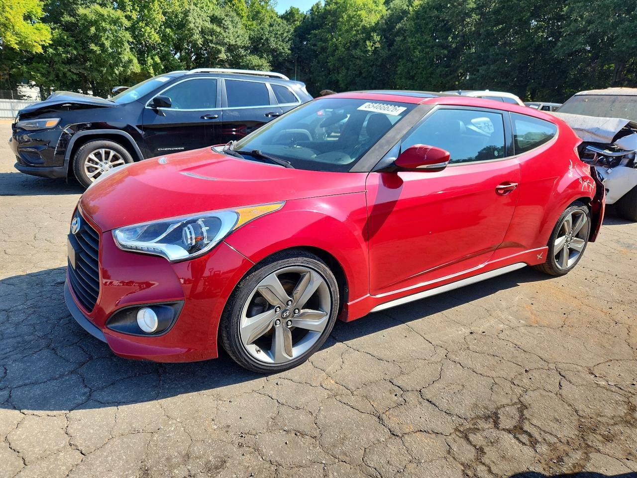 2015 HYUNDAI VELOSTER TURBO | KMHTC6AE3FU217802 | UPCARS