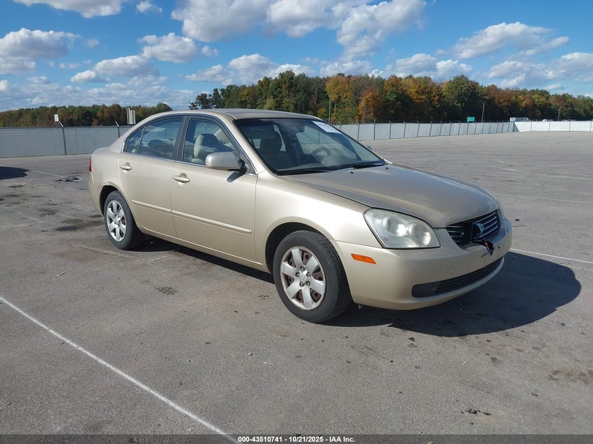 2008 KIA OPTIMA LX | KNAGE123185196040 | UPCARS