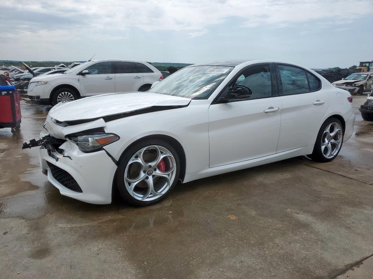 2018 ALFA ROMEO GIULIA TI | ZARFAECN8J7576011 | UPCARS