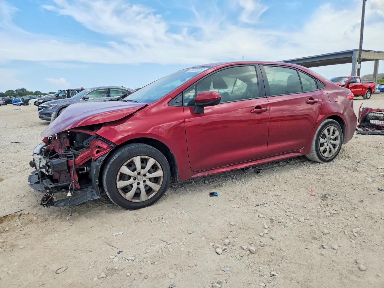 2022 TOYOTA COROLLA LE | JTDEPMAE2NJ226125 | UPCARS
