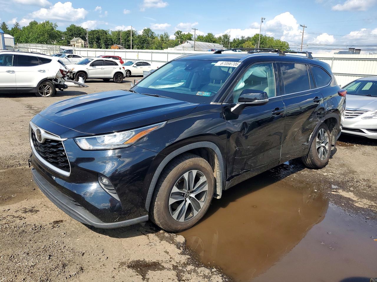 2020 TOYOTA HIGHLANDER XLE | 5TDGZRBH3LS000524 | UPCARS